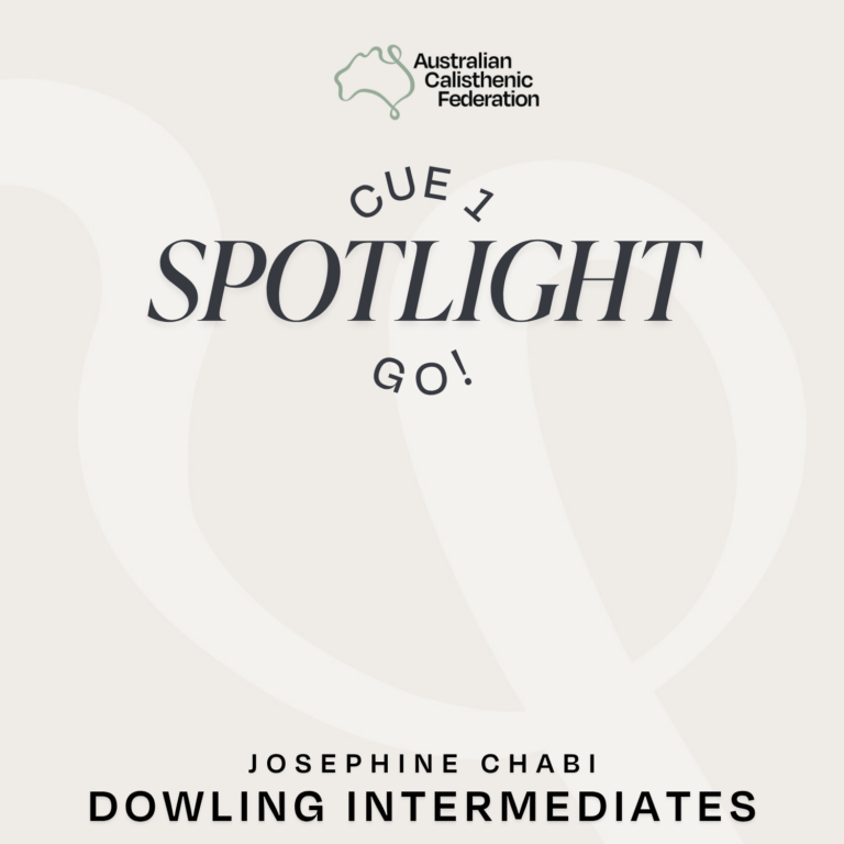 Cue 1 Spotlight GO! -Josephine Chabi & Dowling Intermediates