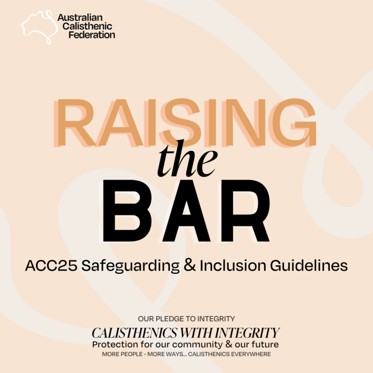 Raising the Bar: ACC25 Safeguarding & Integrity Guidelines