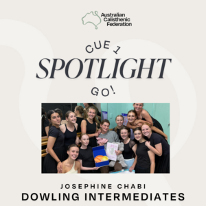 Cue 1 Spotlight GO! -Josephine Chabi & Dowling Intermediates